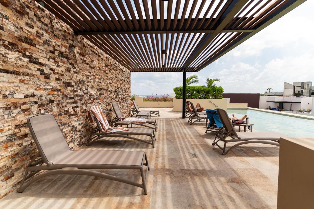 Maravilloso Estudio En Playa Rooftop-Pool-Bbq & Gym By Yeah Playa del Carmen Kültér fotó